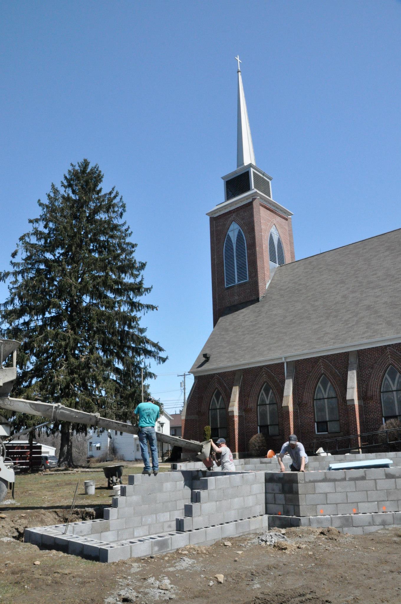 Church Renovation 5/17/2013 Saint Boniface, Kersey